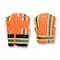 Radians Hi-Vis TpR/Cl2 2TnSol F/ Msh Bk Surv Vst-Org-2X SV6B-2ZOD-2X - alternate 5